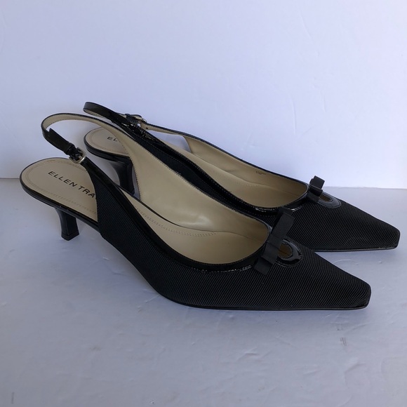 ellen tracy slingback shoes